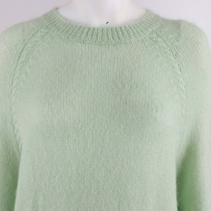 Suéter de mujer con precio de fábrica, suéteres de mujer de cuello redondo personalizados, gran oferta, suéteres de punto de invierno de estilo personalizado para mujer - Product Image 4