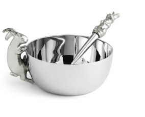 Fancy Luxury <b>Silver</b> Color & Gold Leaf Design Stylish Latest Best Quality Modern Serving <b>Bowls</b> - Product Image 3