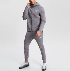 Survêtements pull-over en coton de haute qualité pour hommes/vêtements de sport Survêtement extérieur en matériau à séchage rapide Survêtement décontracté pour hommes - Product Image 1