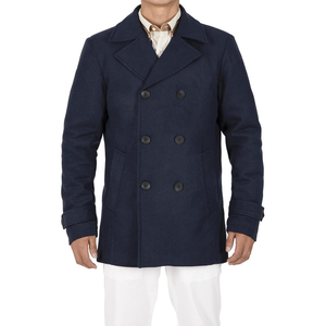 Manteau de pois classique en fibre de bambou pour hommes de qualité supérieure à la mode - Product Image 1