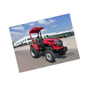 Factory 4X4 Wheel 4WD Manufacturer 50HP 60HP 70HP 80HP 90HP Farm Tractor Garden Tractor with Optional Parts