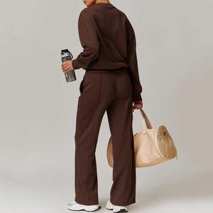 Servicio OEM, chándales de mujer de buena calidad, deportes de invierno, logotipo personalizado, ropa deportiva cómoda para mujer a la venta - Product Image 3