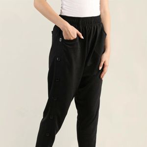 Pantalon de survêtement décontracté respirant pour femme Pantalon de survêtement extensible et léger avec taille élastique Athlétique à séchage rapide - Product Image 1