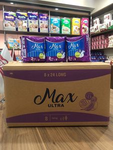 ผ้าอนามัยผ้าฝ้าย8ชิ้นแบบยาวพิเศษแผ่นสำหรับผู้หญิงขายส่งจากตุรกี - Product Image 4