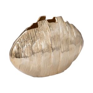 Florero de metal de aluminio de diseño duradero y duradero con construcción Premium ideal para temas de decoración floral de lujo - Product Image 1
