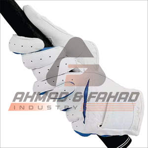 Gants de golf Cabretta imprimés personnalisés de haute qualité en cuir véritable respirant Gants de sport conçus en usine Poignées confortables - Product Image 3