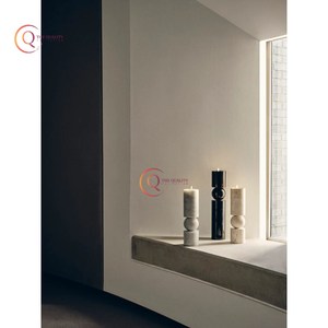Hot Selling Exclusive Marble <b>Candle</b> Stick Holder for Wedding and Christmas Hotel Lighting Elegant <b>Candle</b> <b>Stand</b> Accessory Supply - Product Image 6