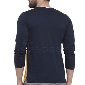 เสื้อยืดแขนเต็มของผู้ชายเสื้อถักโพลีเอสเตอร์/ คอตตอนแห้งเร็วระบายอากาศได้ดีไซส์ใหญ่ผลิตในปากีสถาน - Product Image 2