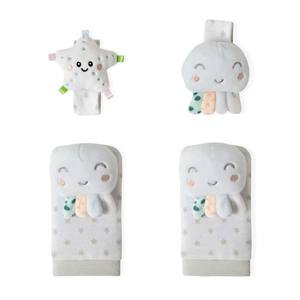 Jouet en peluche Pulpo, hochets pour les mains et les pieds, design moderne en tissu peluche - Product Image 1