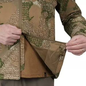 Spring Men's Hooded Windbreaker <b>Jacket</b> (Level 5)-Waterproof Windproof Breathable Knitted Spandex/Nylon Needle "VENTUS" - <b>CAMO</b> - Product Image 6