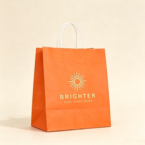 Bolsas de Papel Personalizadas con Impresión de Serigrafía y Asas Resistentes para Empaque de Regalos y Venta al por Menor - Product Image 2