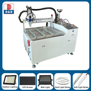 Nhựa <span class=keywords><strong>Epoxy</strong></span> đổ máy với PLC và cảm biến thành phần cốt lõi cho LED & ngành công nghiệp điện tử <span class=keywords><strong>Dome</strong></span> Sticker áp dụng máy - Product Image 2