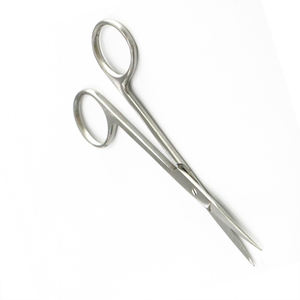 Ciseaux à iris personnalisés de meilleure qualité en acier inoxydable super ciseaux de coupe de suture chirurgicale droite incurvée 9cm 10.5cm 11.5cm - Product Image 2