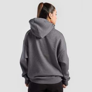 Charcoal Essential Oversized <b>Hoodie</b> for Autumn Breathable Feature - Product Image 2