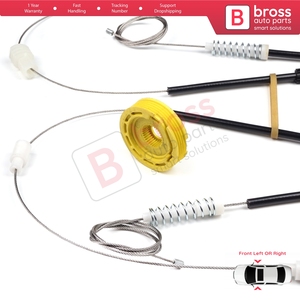 Kit de réparation de lève-vitre BWR402 pour porte avant gauche ou droite de la Série 5 E39 1996-03/1999 4/5 portes pré-lifting 51338159831 5133 - Product Image 6
