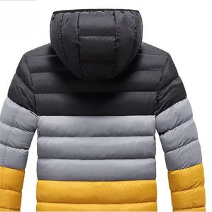 Manteau matelassé épais à capuche de créateur, logo OEM, surdimensionné, doudoune pour homme, doudoune d'hiver noire, veste matelassée pour homme personnalisée, livraison DDP - Product Image 4