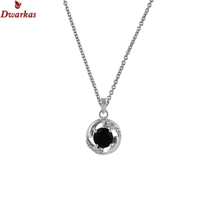 Conception personnalisée de haute qualité de luxe en argent sterling 925 améthyste CZ multi-pierres pendentif collier bijoux - Product Image 5
