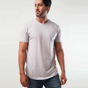 Wholesale Combed Ringspun Cotton Blank T <b>Shirts</b> Tear Away Label High Density Fabric For DTG Print Bulk Sourcing Canada Market - Product Image 5