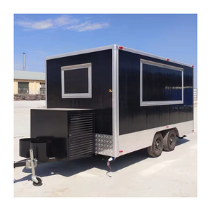 Food Truck mobile personnalisé, remorques de restauration rapide avec cuisine entièrement équipée - Product Image 3
