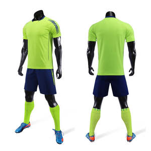 เสื้อฟุตบอลผ้าโพลีเอสเตอร์แบบเรียบสำหรับ100% เสื้อฟุตบอลพิมพ์โลโก้ตามสั่ง - Product Image 3