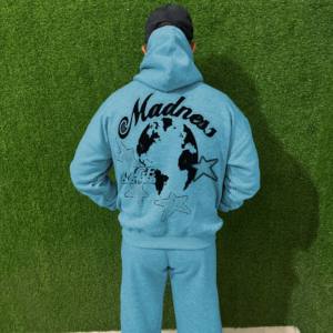 Chándal Deportivo para Hombre de Primera Calidad, con Capucha, 2 en 1, Cintura Elástica, Personalizable, 100% Algodón, Ropa Deportiva Urbana para Correr - Product Image 6