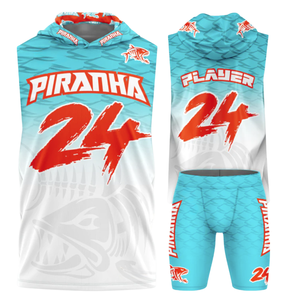 Uniformes de football personnalisés 7v7, uniforme sublimé, compression confortable, uniforme 7v7 personnalisé, forfait vierge, entraînement 7 contre 7 - Product Image 2