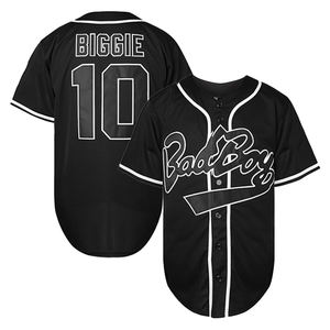 Camiseta de Béisbol Urbana Personalizada al por Mayor para Hombre, Logotipo Impreso por Transferencia de Calor, Transpirable, de Secado Rápido, para Béisbol y Sóftbol - Product Image 3