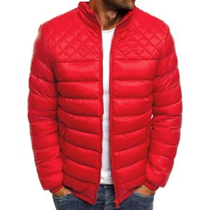 Veste matelassée de qualité supérieure avec logo personnalisé, col montant, style hiver, prix de gros, tissu en toile, design imprimé avancé - Product Image 1