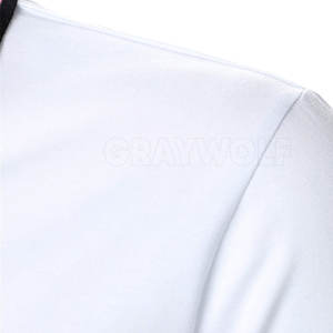 Camiseta GRAYWOLF GW-102 100% Algodón para Hombre, Manga Corta, Casual, Secado Rápido, Cómoda, Diseño Sólido, Tejido de Punto - Product Image 4