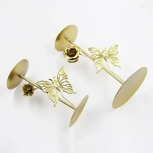 High Quality Gold Metal in Iron <b>Candelabra</b> Wedding Candle Holder for Wedding Dinner Table Decor Candle Light Stand - Product Image 2