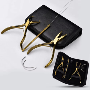 Professional Hair Extension Tools Hot Sale Stainless Steel All Kinds Hair Extension <b>Pliers</b> <b>Sets</b> Kit Manufacturer Extension Kit - Product Image 1