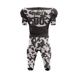 100% polyester, sur mesure, manches courtes, football américain, respirant, séchage rapide, uniforme de haute qualité, design personnalisable, unisexe - Product Image 5