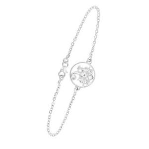 Pulsera Divina de Plata de Ley con el Dios Ganesha, Rakhi para Hermano, de ARIHANT GEMS & JEWELS - Product Image 1