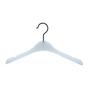 Cintres en plastique translucide de haute qualité, très demandés, cintres en plastique personnalisés pour ceintures, cintres en plastique avec logo imprimé - Product Image 2