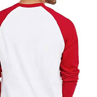 T-shirt à manches longues pour homme, imprimé, sur mesure, en polyester et coton, coupe ample, faible MOQ