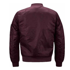 Blouson bomber personnalisé pour homme, impression par sublimation, 100% polyester, coupe-vent, mode décontractée, pas cher, OEM - Product Image 2