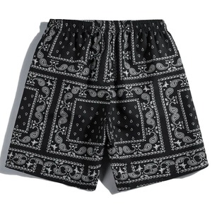 Shorts décontractés, légers, pour l'été, taille élastique, mélange de coton, confort, respirant, vêtements - Product Image 6
