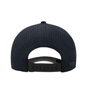 Fabricante de Vietnam gorra de béisbol impermeable de 5 paneles con logotipo de Parche de goma personalizado gorras deportivas de Golf para hombres cuerda agujero cortado con láser - Product Image 4