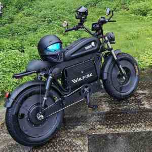 Nouveau Vélo Électrique Tout-Terrain Black Warrior ET-7 Ultra 3000W, Pneus Larges, Batterie 60V 45AH, 50 MPH, Usage Intensif - Product Image 2