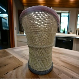 เก้าอี้ไม้ไผ่กลางแจ้งสำหรับสวนระเบียงห้องนั่งเล่นแบบพกพาสำหรับสวนและวิลล่า - Product Image 5