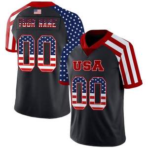 Maillot de sport unisexe pour adultes, personnalisable en gros (OEM), avec nom d'équipe personnalisé, impression numérique, 100 % polyester, séchage rapide, respirant, manches courtes - Product Image 2