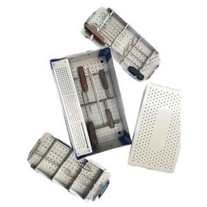 Juego de Instrumentos de Tornillos Manuales de Acero Inoxidable Herbert con Caja de Tornillos, Kit de Herramientas Quirúrgicas Ortopédicas de 19 Piezas para Fijación Ósea - Product Image 5