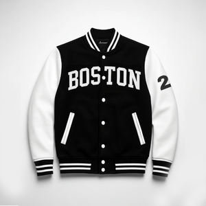 Veste universitaire pour homme, produit d'hiver en marque propre, pour vêtements personnalisés, taille plus, logo personnalisé, veste universitaire pour homme - Product Image 1