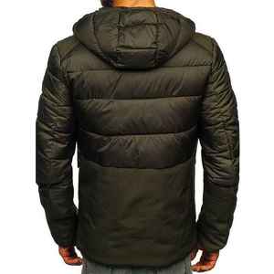 2025 personnalisé léger hommes hiver doudoune imperméable coupe-vent respirant col montant couleur unie confortable décontracté - Product Image 3