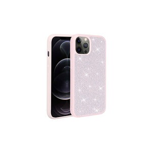 เคสซิลิโคนประดับเพชรหรูหราสำหรับไอโฟน 13 โปรแม็กซ์โปร่งใสประกายเพชรฝาครอบป้องกันด้านหลังมีสไตล์ INS - Product Image 1