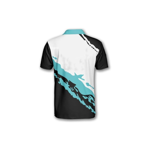 Polos de course à manches courtes respirants pour hommes-Conception personnalisée de haute qualité brodée en gros - Product Image 3