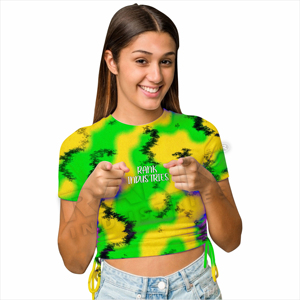 Camisetas cortas de moda para mujer, camisetas cortas cómodas para el día a día - Product Image 2