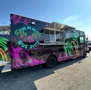 Remorque de restauration rapide de 13 pieds avec autocollants complets, camion de cuisine mobile entièrement équipé pour la vente - Product Image 2