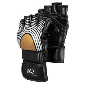 Gants de MMA en cuir durables pour les entraînements en salle et les séances de sparring, avec design léger, sangle de poignet réglable, stabilité du poignet - Product Image 1
