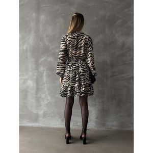 Vestidos de Mujer Talla Grande con Estampado de Leopardo al por Mayor - Product Image 2